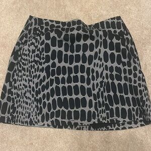 Stylish Black and White Women's Skirt